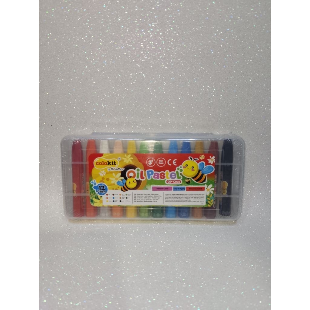 

FLEXOFFICE OIL PASTEL/CRAYON COLOKIT 12W OP-C026