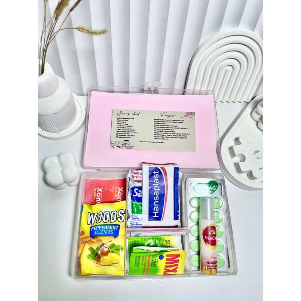Apotek Mini_Millenials Package | Gift Idea | Emergency Kit | Hadiah Bermanfaat