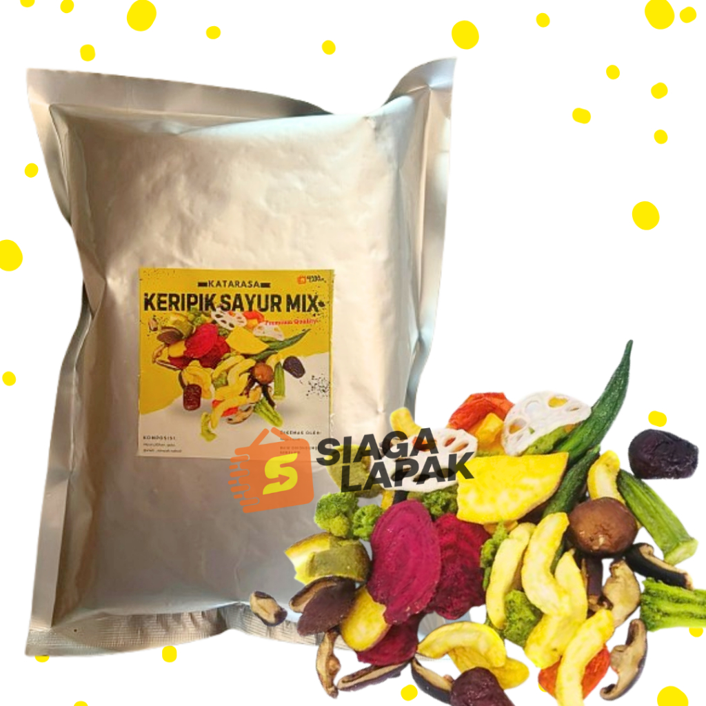 

Keripik Sayur 100gr Premium KW 1 Kripik Buah Asli Vacuum Frying [BELI BANYAK LEBIH MURAH]