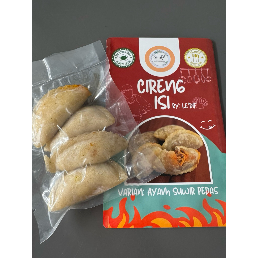 

Cireng isi ayam suwir pedas isi 4