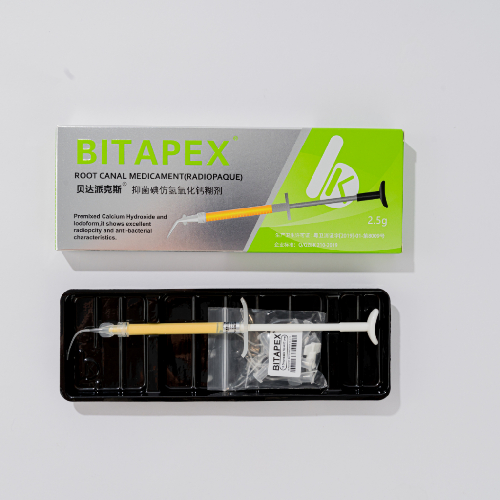 Bitapex medikamen saluran akar kalsium hidroksida  dental gigi pasta Iodoform.