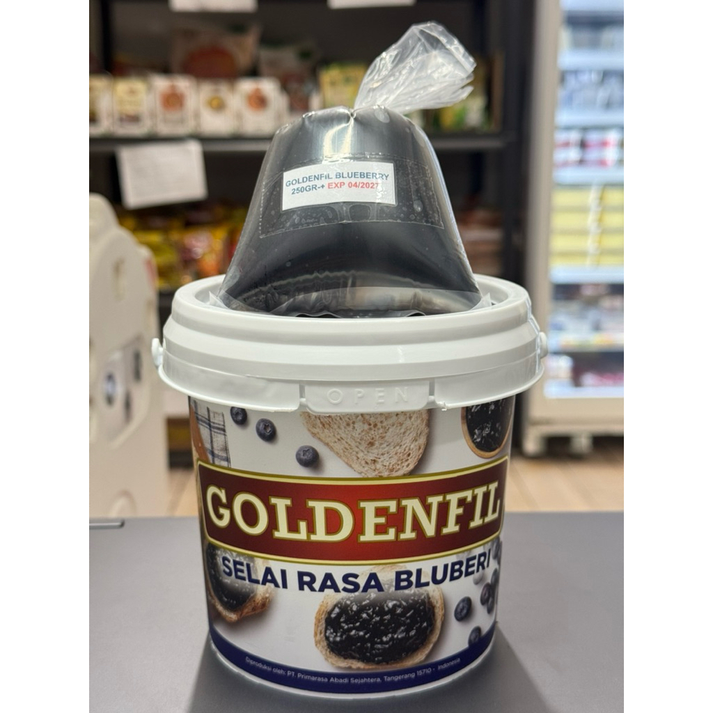

GOLDENFIL BLUEBERRY JAM 250gr
