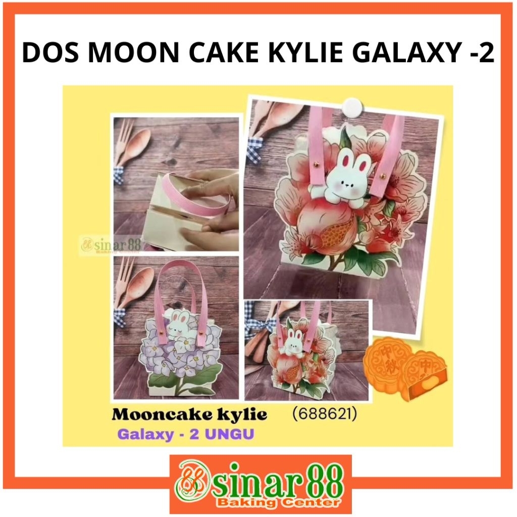 

DOS MOON CAKE KYLIE GALAXY-2 (10×10×12) UNGU