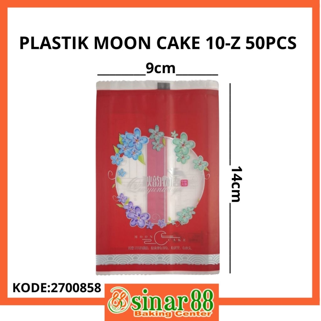 

PLASTIK MOON CAKE 10-Z ISI 50 PCS