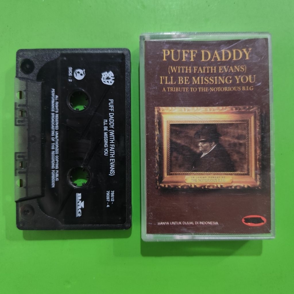 Kaset PUFF DADDY I'll Be Missing You