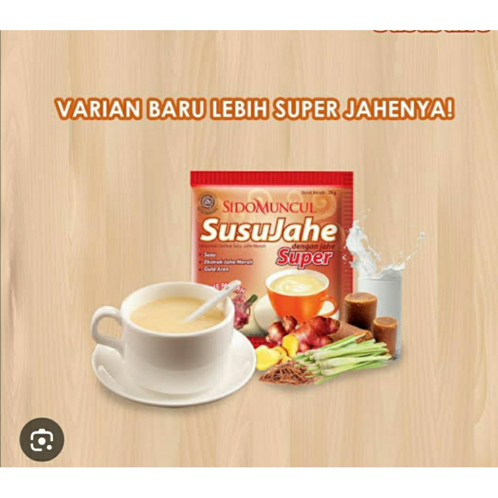 

Susu Jahe Super SIDO MUNCUL