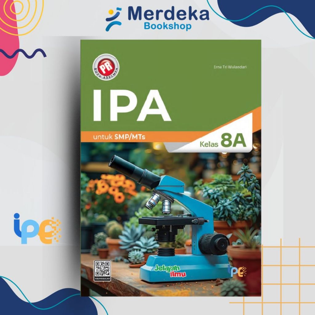 Buku PR IPA (Ilmu Pengetahuan Alam) SMP Kelas 8A Semester Ganjil Kurikulum Merdeka - Intan Pariwara