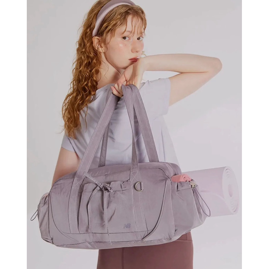 Original New Balance Glossy Ribbon Duffle Bag Gym Bag