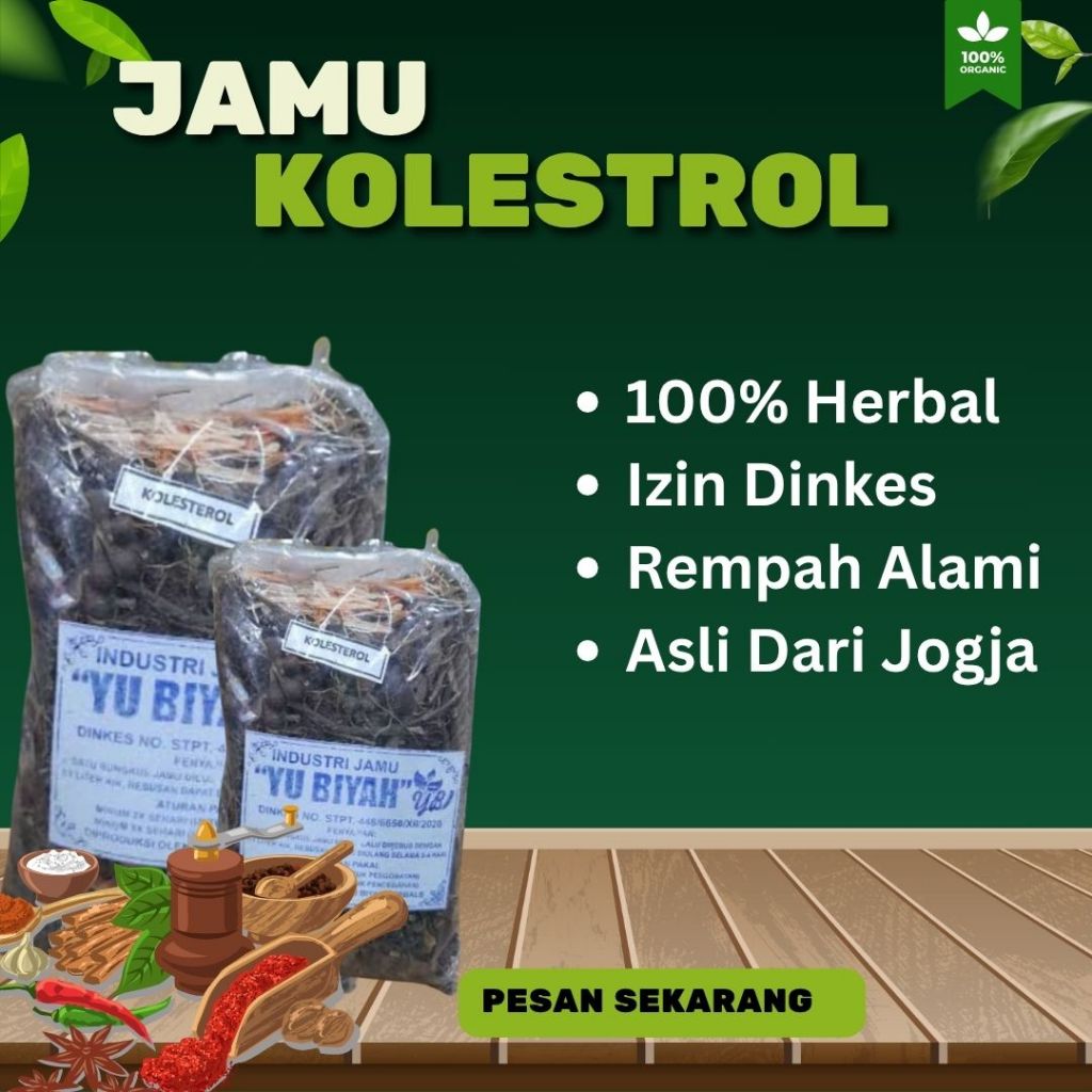 

JAMU GODOG KOLESTROL, OBAT HERBAL REBUSAN PENURUN KOLESTROL