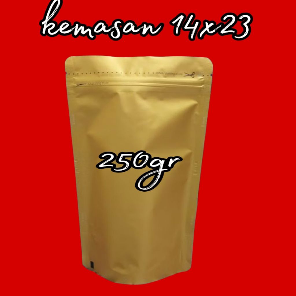 kemasan kopi 250gr