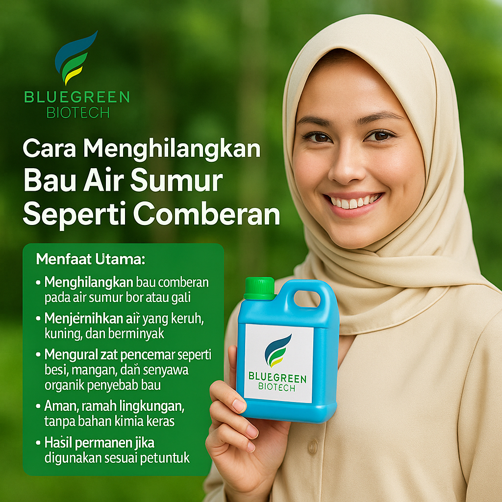Cara Menghilangkan Bau Air Sumur Bau Comberan