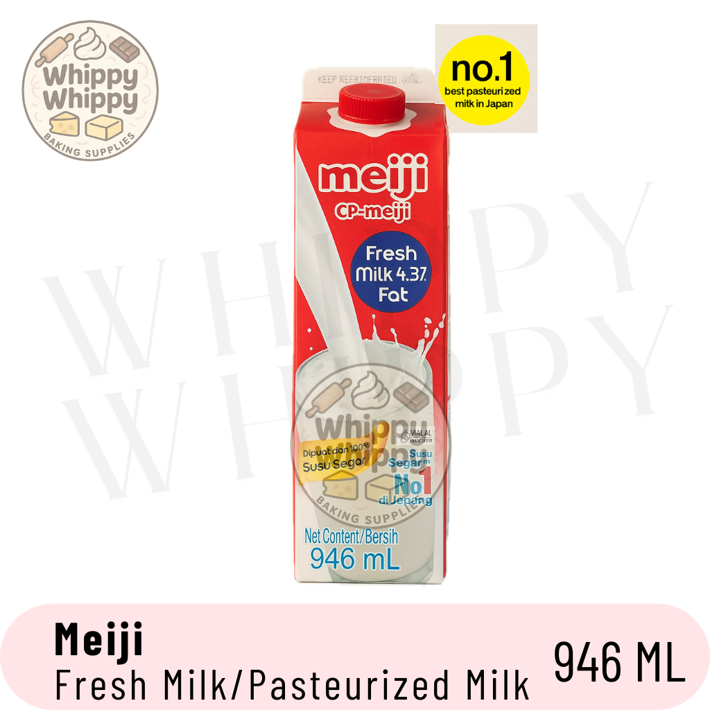 

MEIJI FRESH MILK DELUXE 4.3% FAT 946 ML / Meiji Fresh Milk / CP Meiji Milk