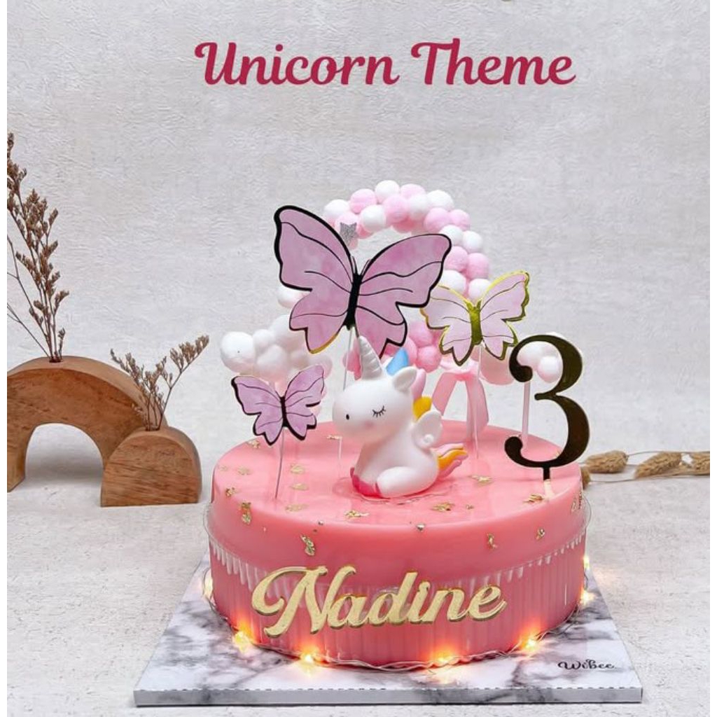 

Pudding Ulang tahun unicorn