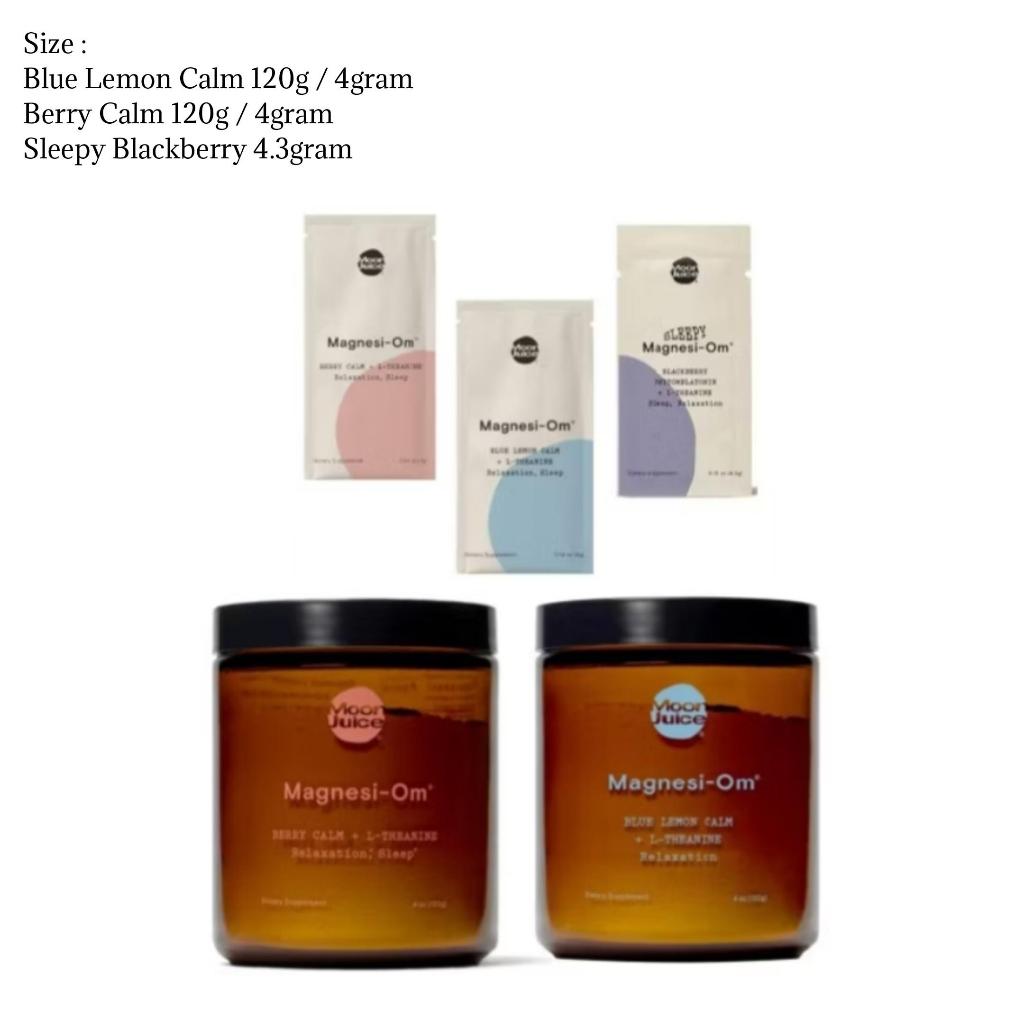 

Moon Juice Magnesi-Om & L-Theanine Relaxation Sleep – Suplemen Magnesium untuk Tidur Nyenyak, Vitamin Relaksasi & Anti Stres, Minuman Serbuk Penurun Ketegangan – 4g – 100% Original