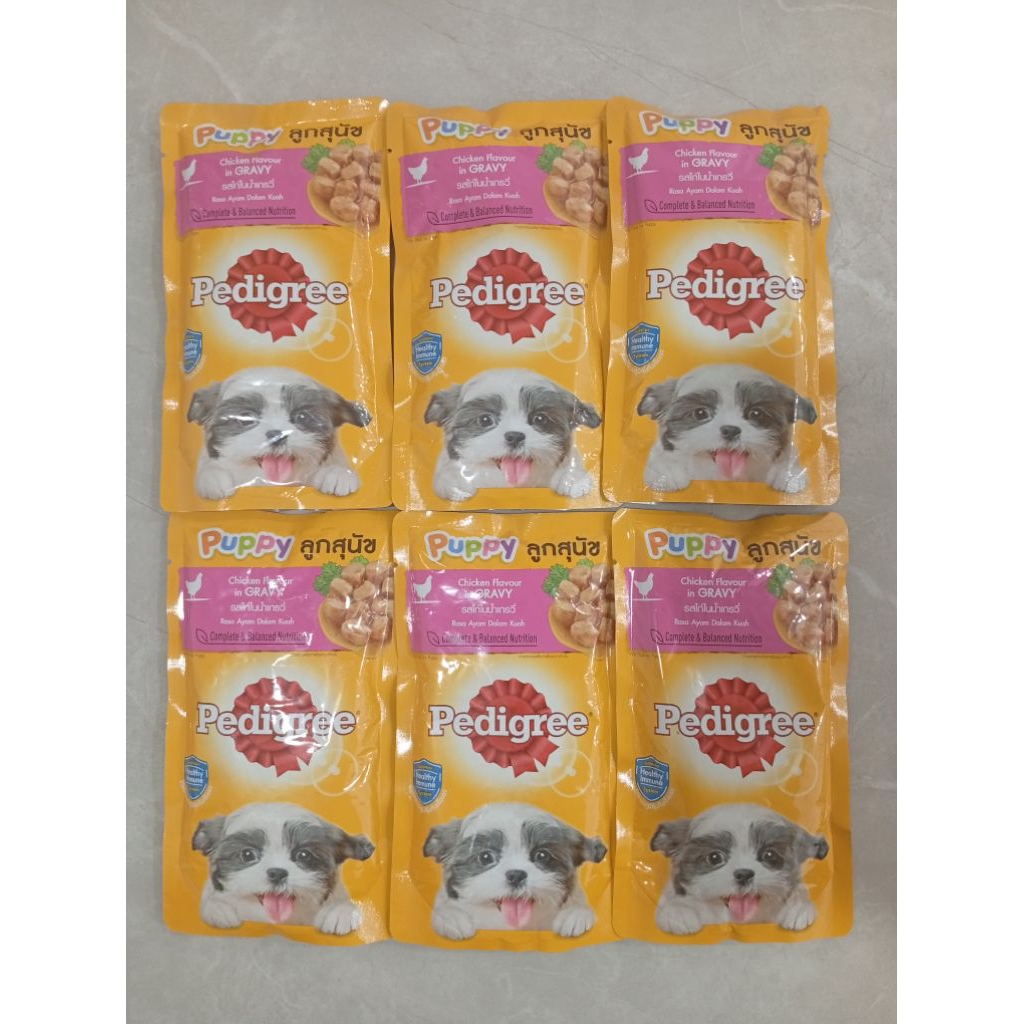 Pedigree wed food dog puppy