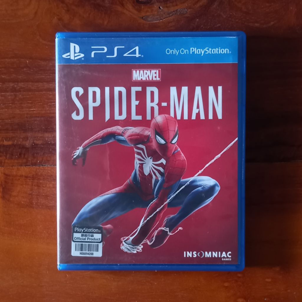 BD Kaset PS4 Marvel Spiderman - Second/Bekas
