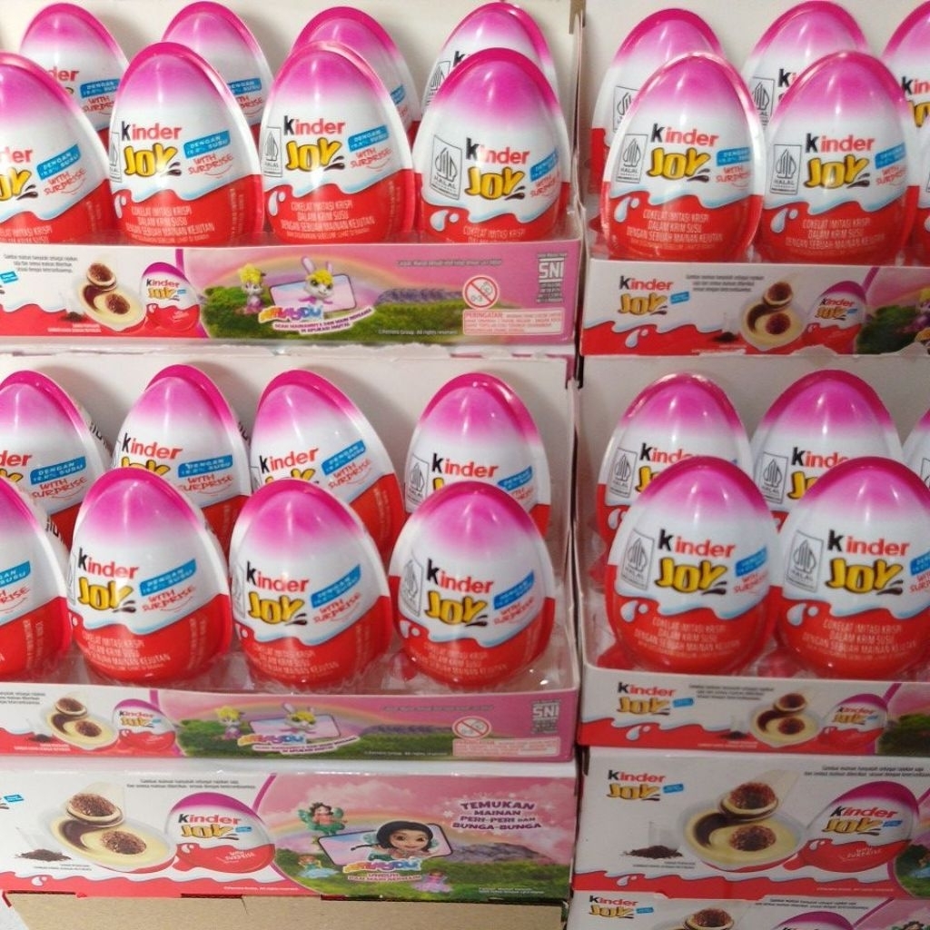 

Kinder Joy Cokelat Krispy Girl @20g x 8 pcs