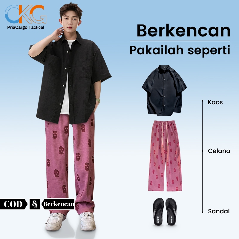 Celana corduroy hitam pria panjang celana oversize panjang pria celana panjang pria celana corduroy 