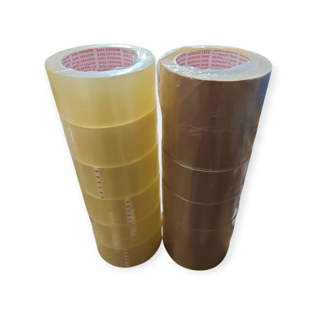 

LAKBAN / ISOLASI DAIMARU 2 INCH BENING / COKLAT 48mm x 90 YARD