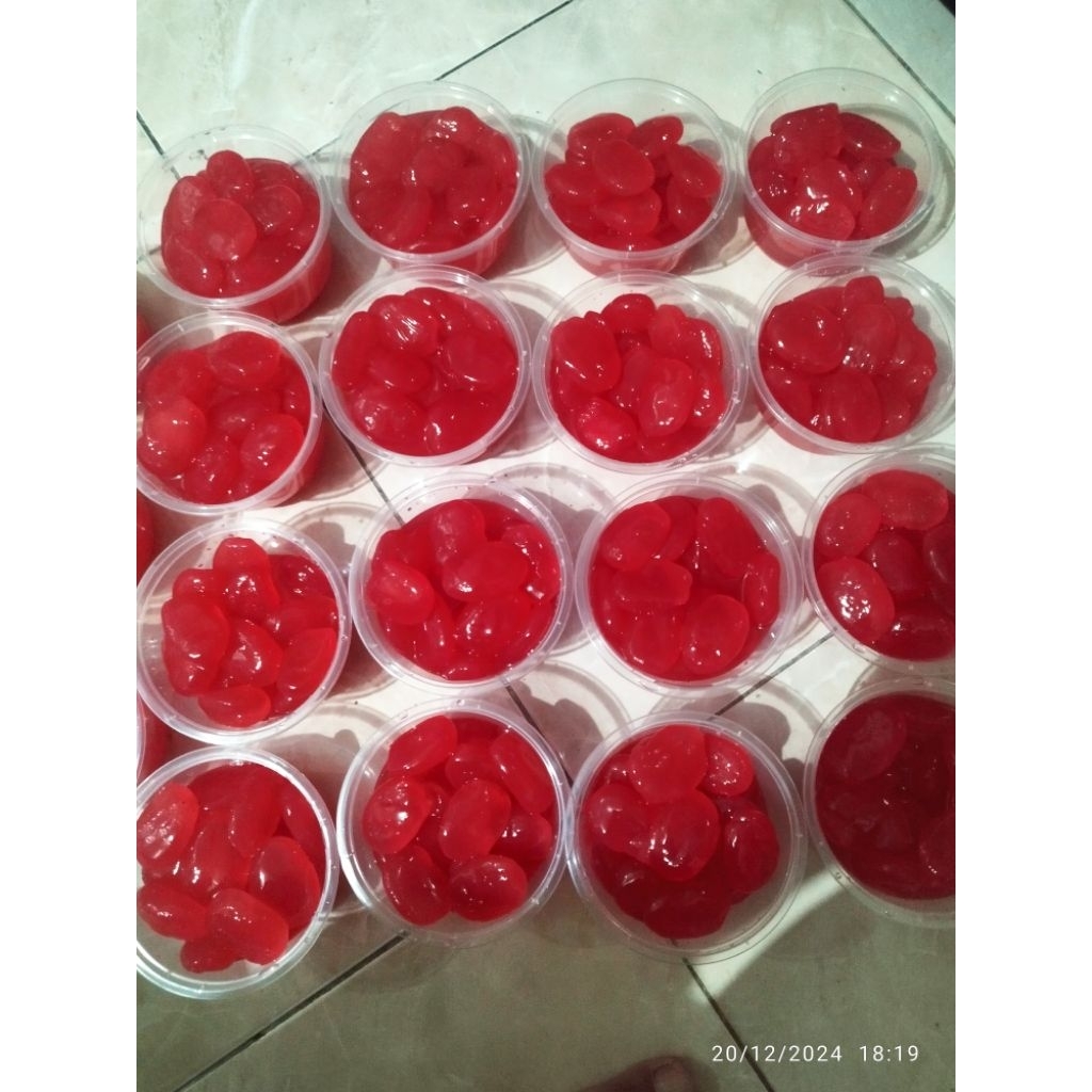 

Manisan Kolang Kaling premium 100% gula asli 250ml