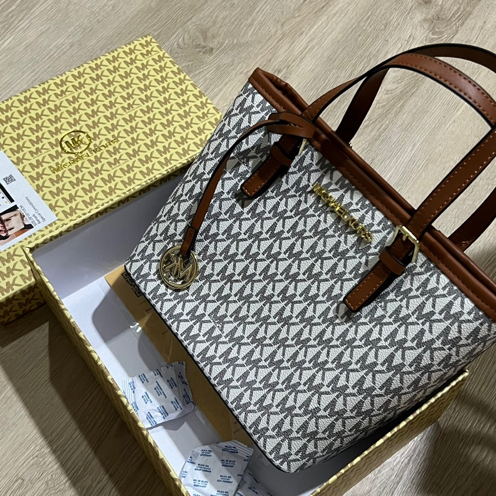 TAS SELEMPANG HANDBAG BRANDED PREMIUM MIRROR 1:1 MK MIKAEL KORS NEW BNIB WARNA PUTIH