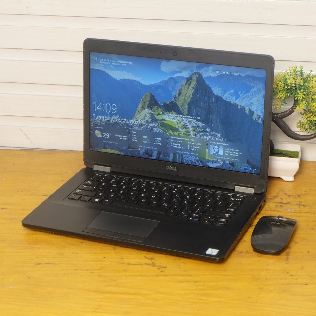 SLIM Laptop DELL LATITUDE E5470 Core i7 GEN 6 RAM 8 SSD - LAPTOP BEKAS - LAPTOP MALANG - LAPTOP MURA