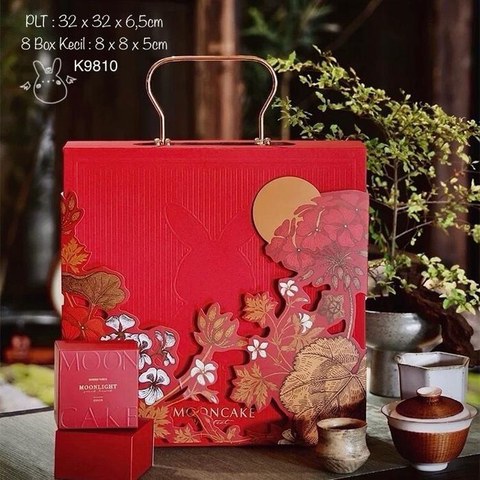

Kotak Mooncake isi 8 dus Kecil | PREMIUM K9810 - HARD BOX| K98