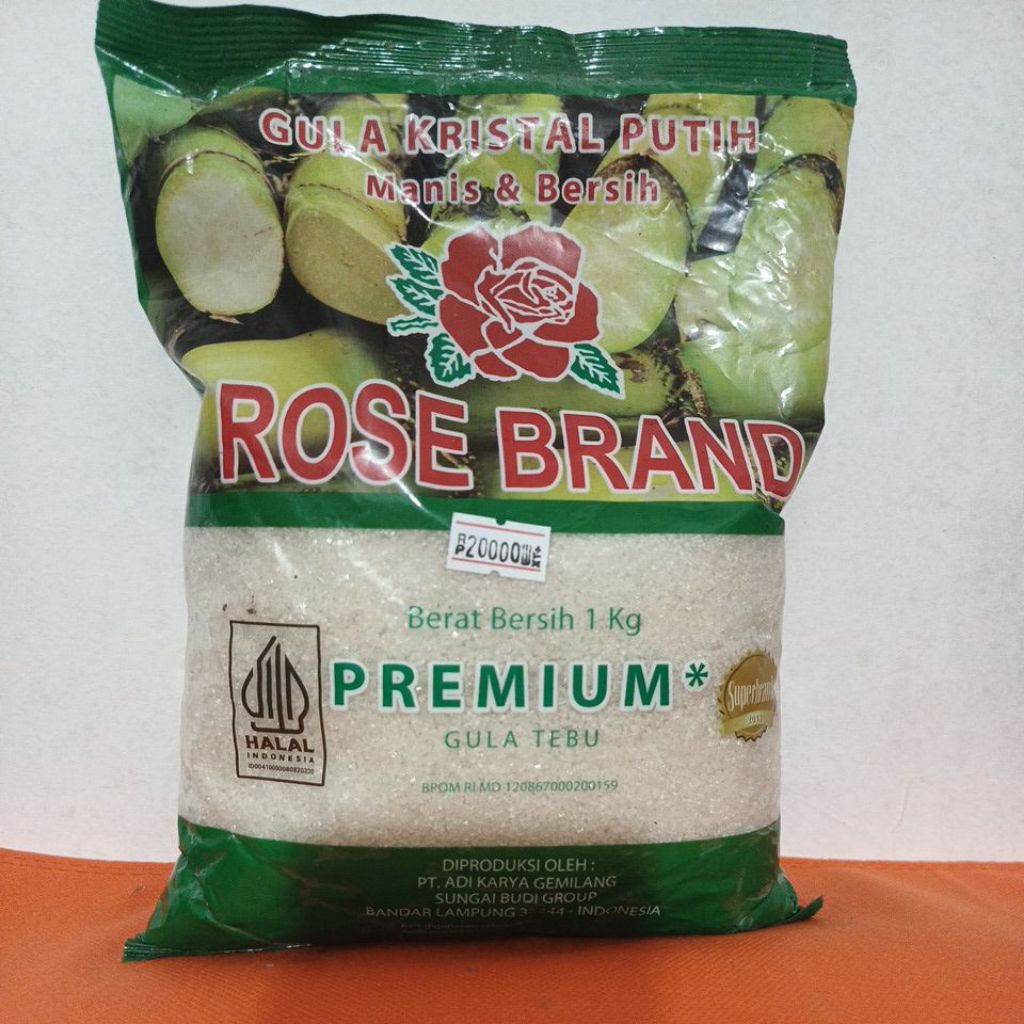 

Gula Kristal Putih / Rose Brand Premium 1Kg