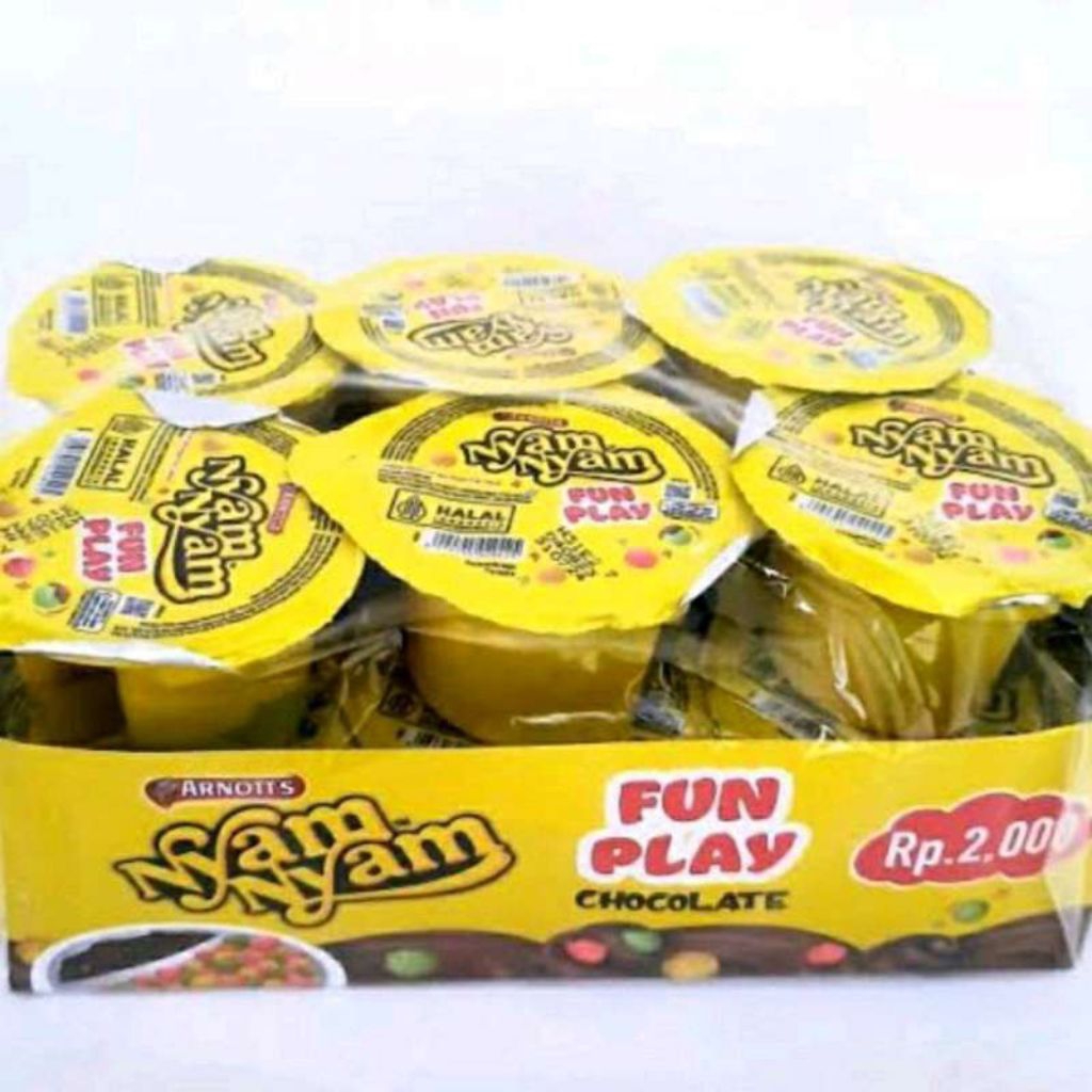 

Nyam Nyam rice crispy cokelat isi 12 pcs