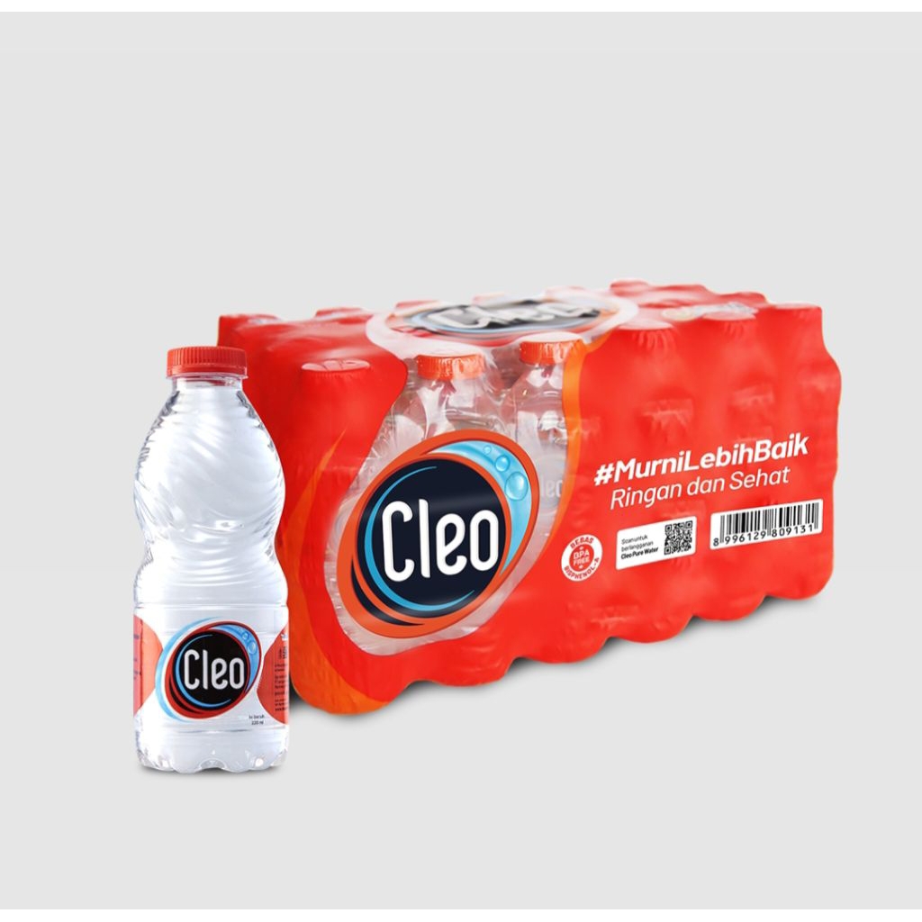 

Air Mineral Cleo Kemasan 220ml