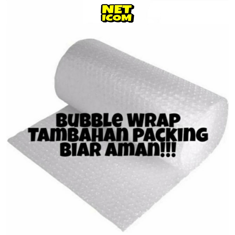 

NETICOM Bubble Wrap / Bubble Pack Tambahan Untuk Packing Aman