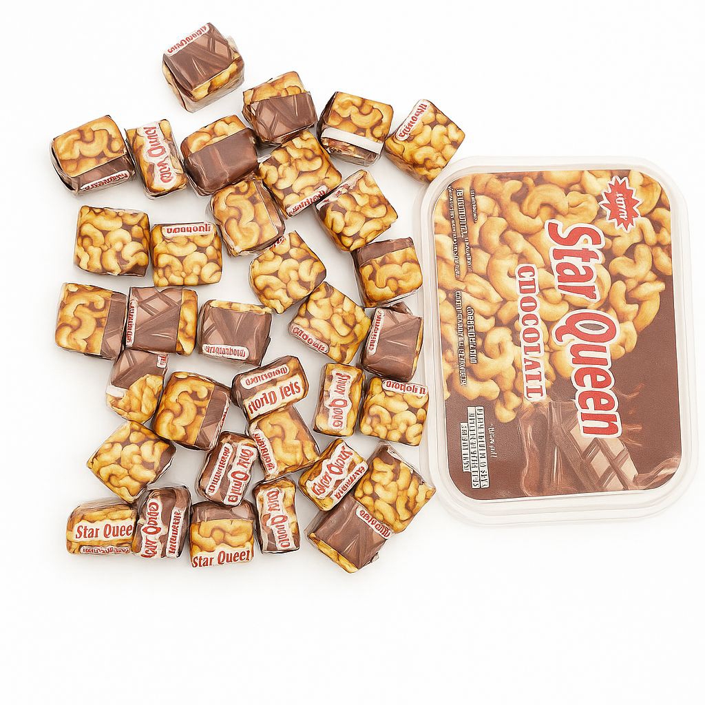 

Permen coklat star quenn isi 25pcs