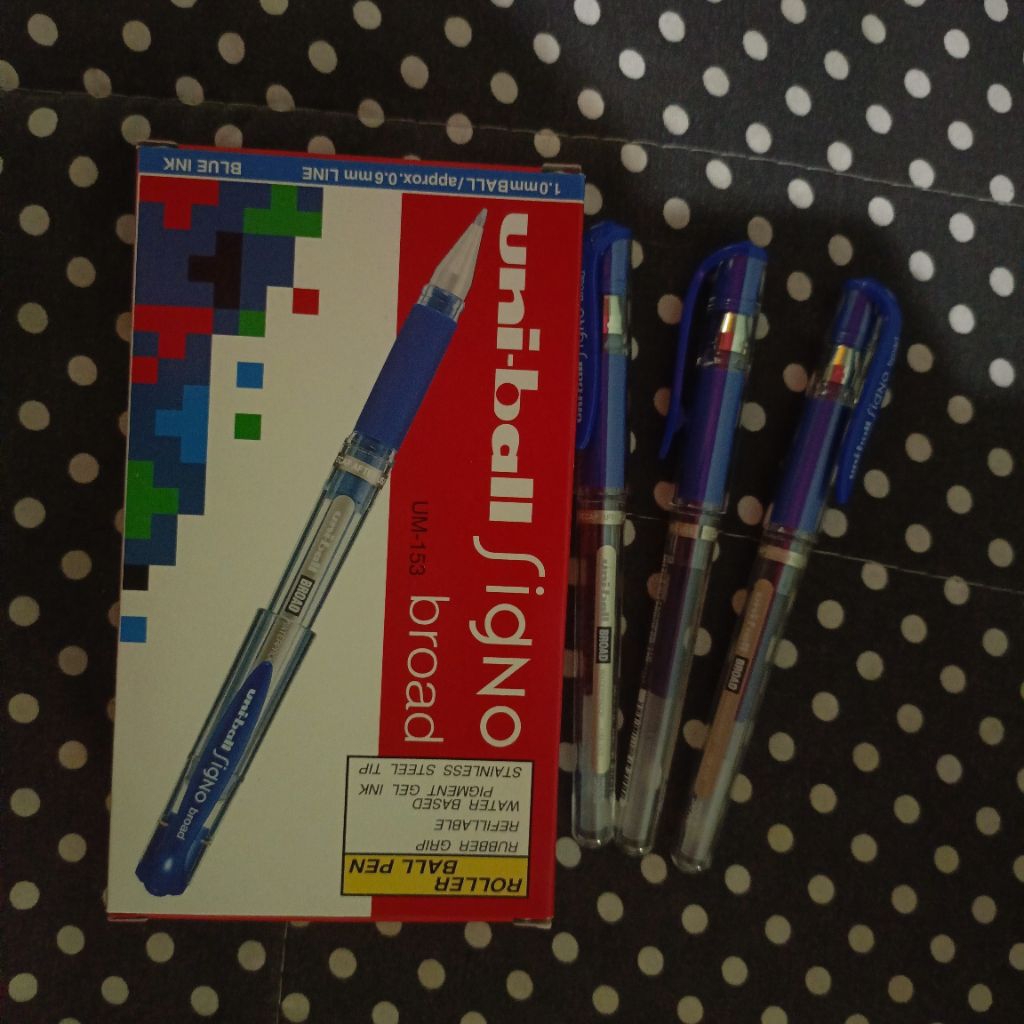 

pena tanda tangan signo biru 1 kotak