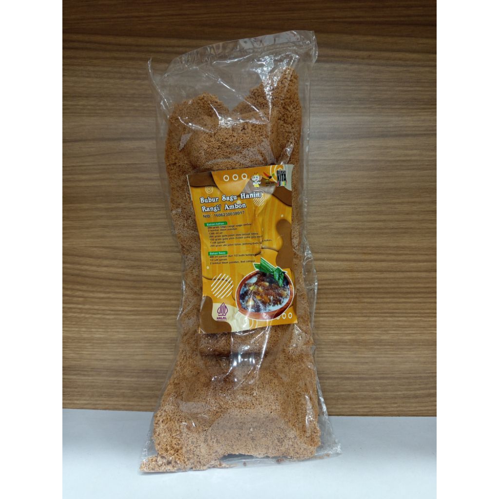 

bubur sagu hanin/rangi/ambon