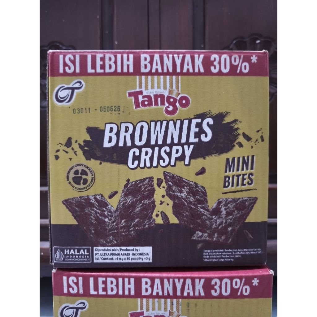 

tango brownies crispy mini bites