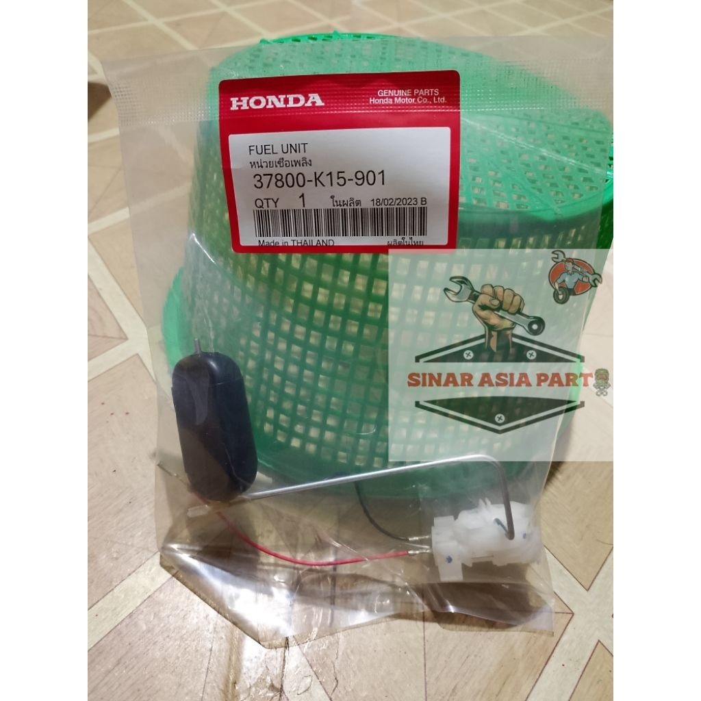 PELAMPUNG BENSIN FUEL PUMP CB 150R OLD 37800-K15-901 ORI THAILAND
