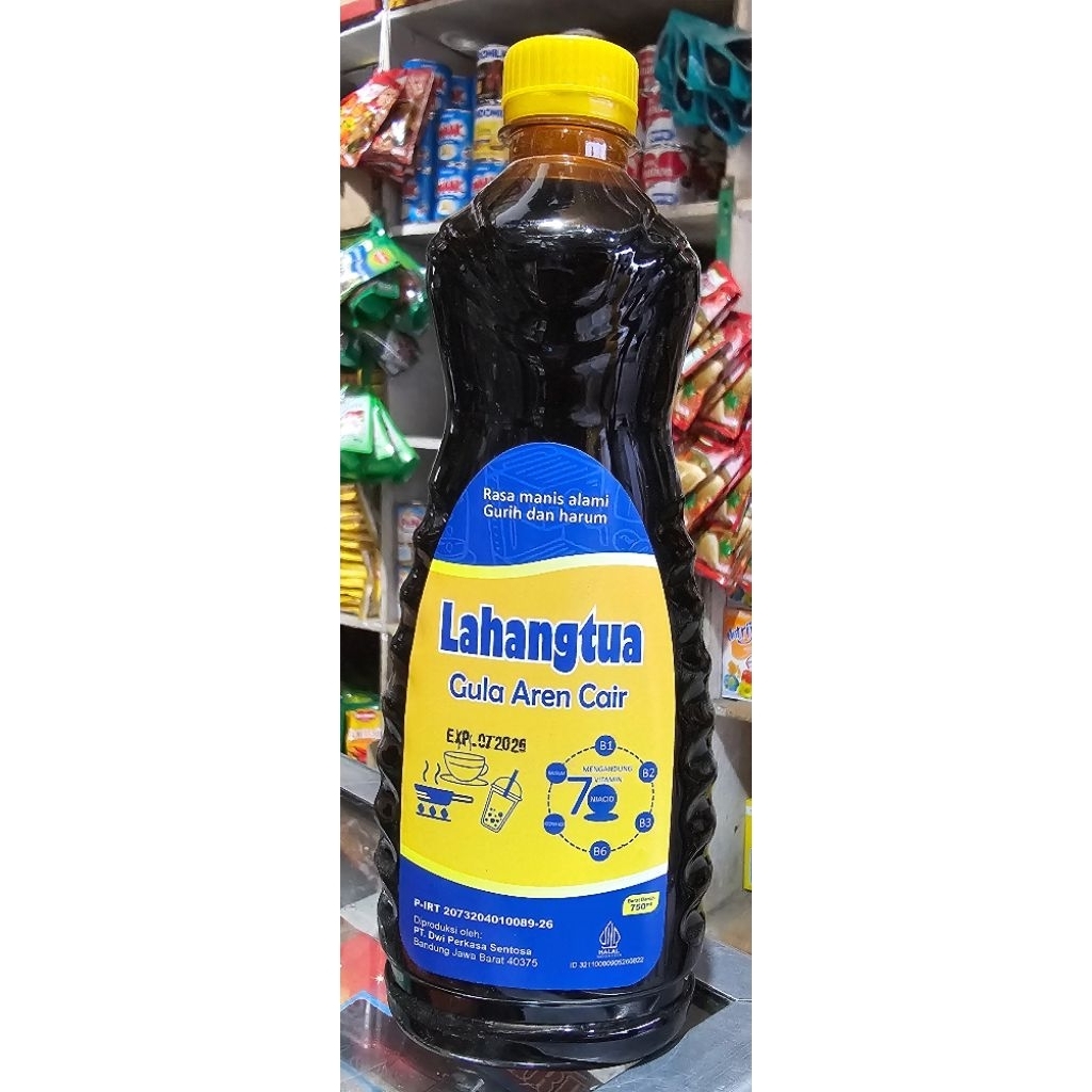 

Lahangtua Gula Aren Cair 750ml Botol