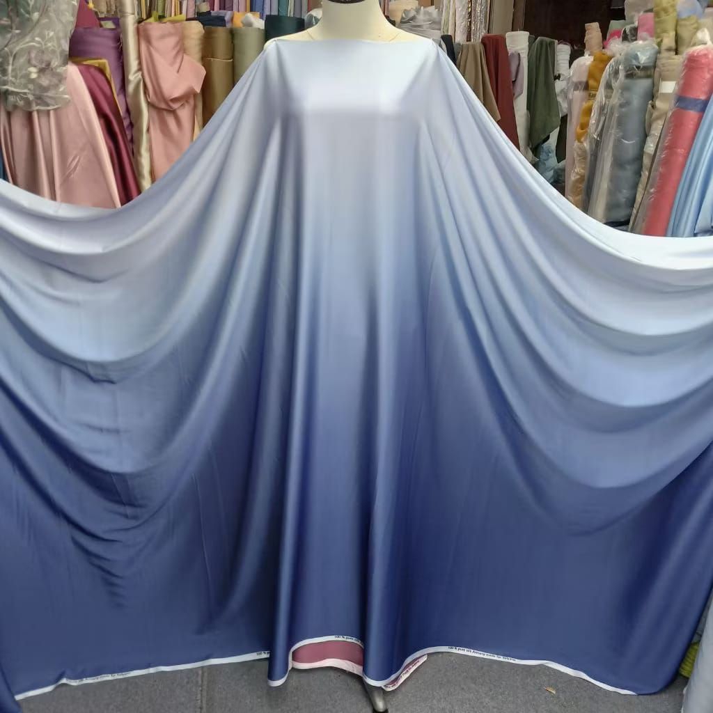 BAHAN ARMANI SILK GRADASI ORIGINAL/KAIN BAHAN ARMANI SILK GRADASI PREMIUM/KAIN ARMANI OMBRE GRADASI 