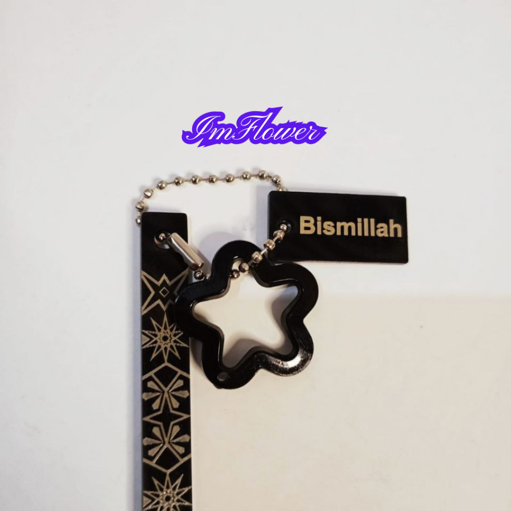 

6Pcs Kalam/Tuding Al-Qur'an Akrilik | Penunjuk Mengaji Aesthetic | Souvenir Ibadah | Pembatas Al-Qur'an