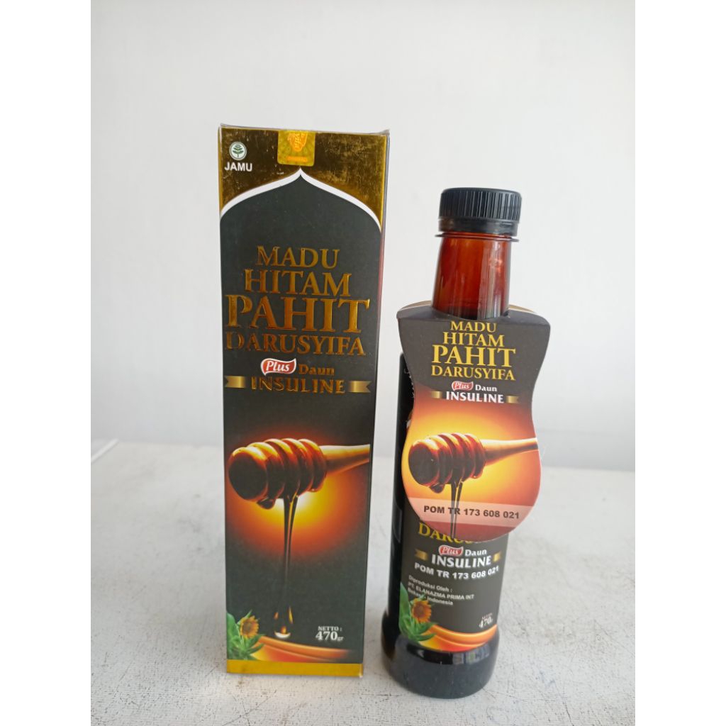 

Madu Hitam Pahit Insuline Darusyifa 470 Ml