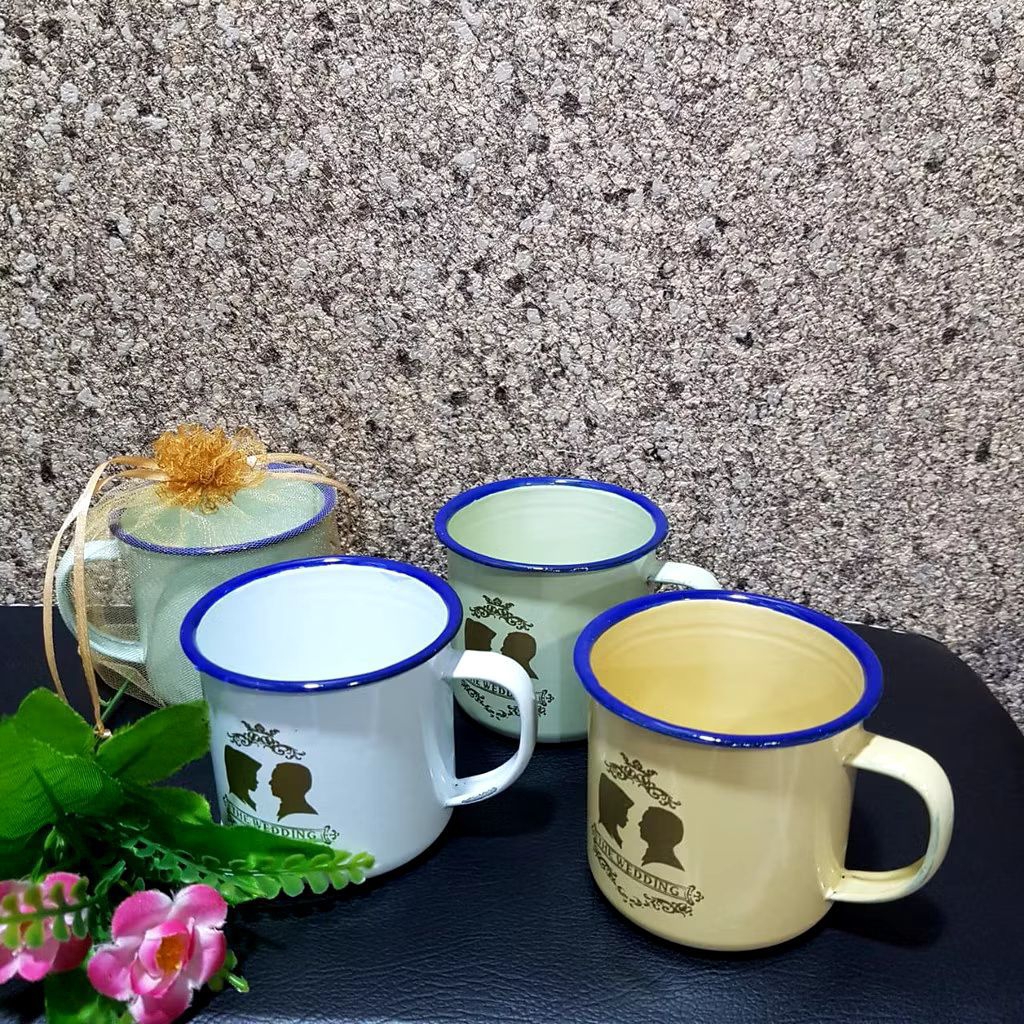 Trisna Souvenir Mug Enamel Souvenir Gelas Enamel Souvenir Cangkir Enamel