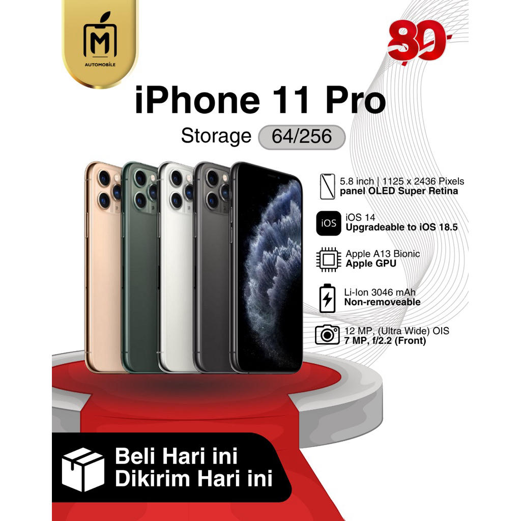 Iphone 11 Pro Inter All Operator