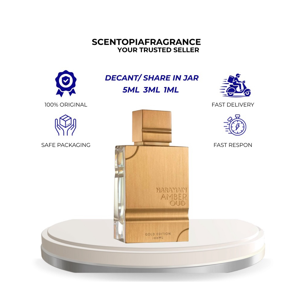 [ Decant ] Al Haramain Amber Oud Gold Edition