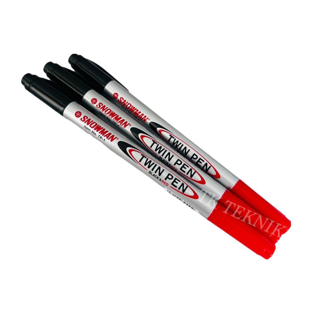

Snowman Twin-Pen / Spidol Las