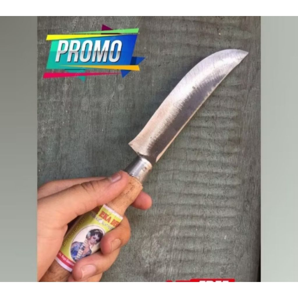 Pisau dapur baja asli/ Pisau sisik ikan/ Pisau kupas/ Pisau serbaguna