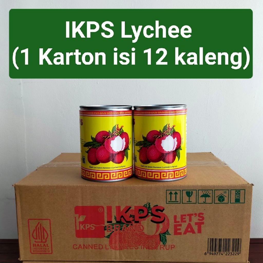

IKPS Lychee/Leci Kartonan isi 12 Kaleng