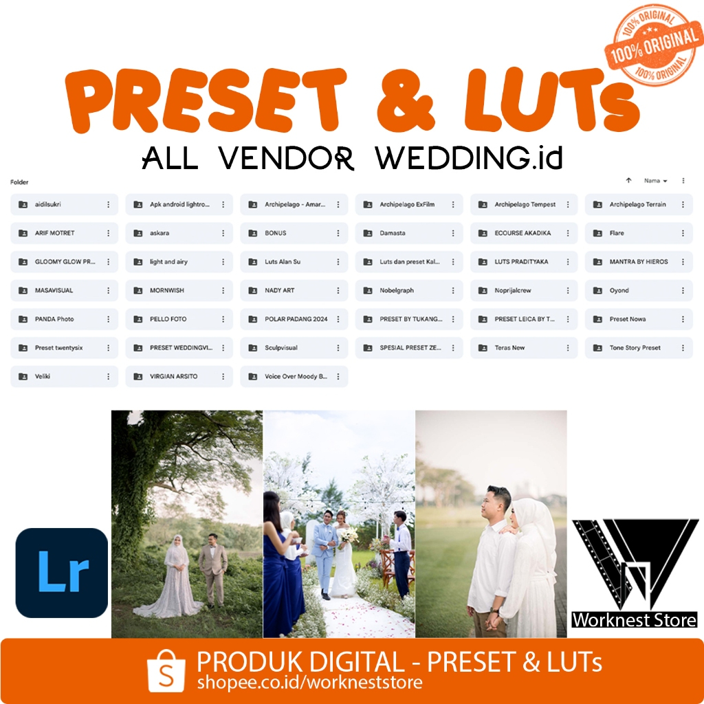 PRESET+LUTs-AllVendor-Wedding.id
