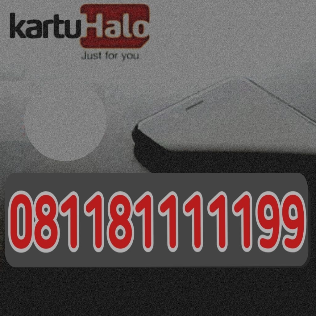 NOMOR CANTIK KARTU HALO BANYAK ANGKA 1111111