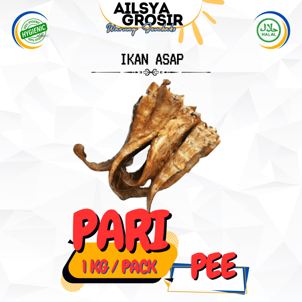

Ikan Asap Pari Potong - Iwak Pe Bersih