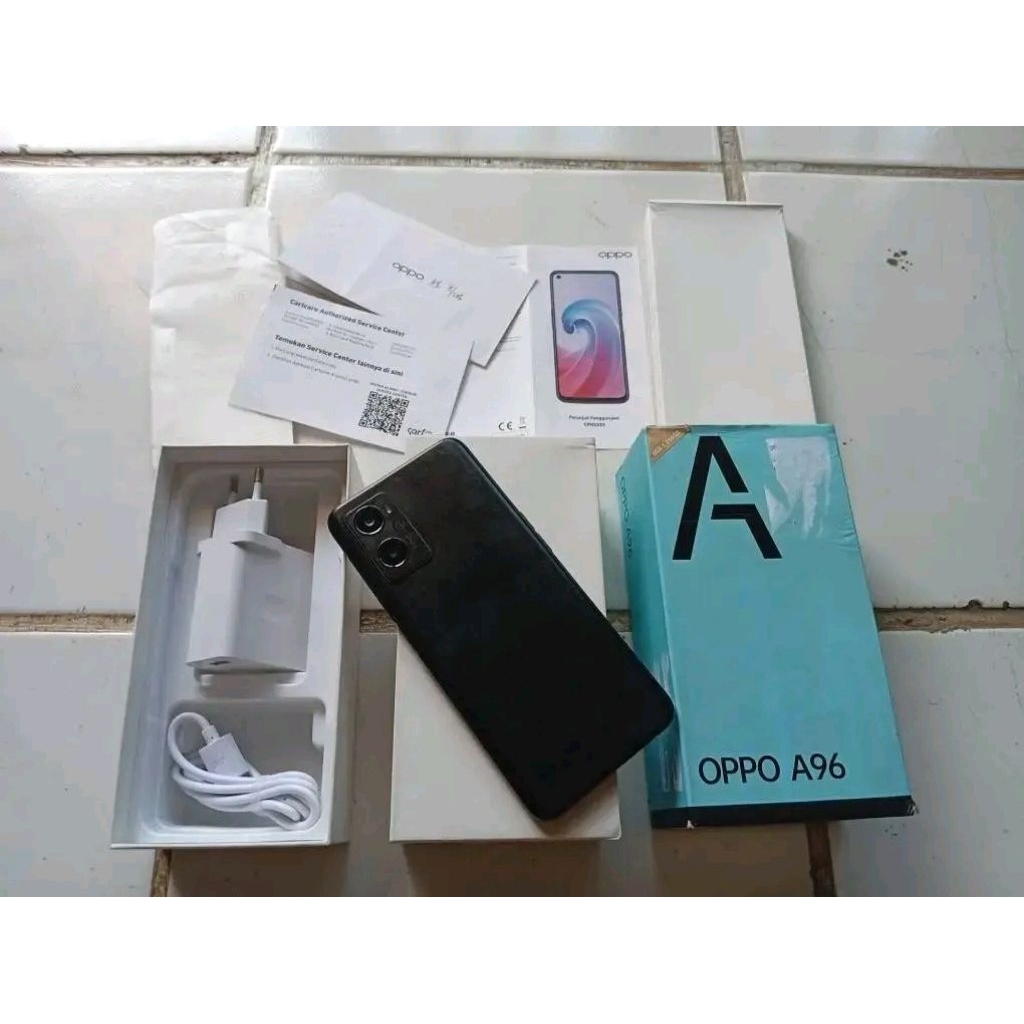 HP SECOND OPPO A96 RAM 8/256GB FULLSET MINUS LIAT DI PIC
